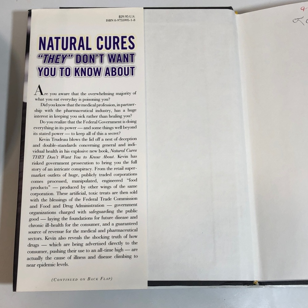 Natural Cures Hardcover Book - Picture 7 of 11